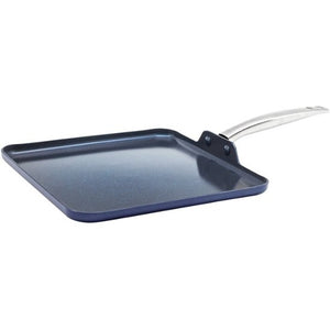 Blue Diamond - 11" Square Griddle - Blue