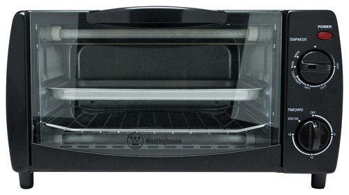 Westinghouse - 4-Slice Toaster Oven - Black